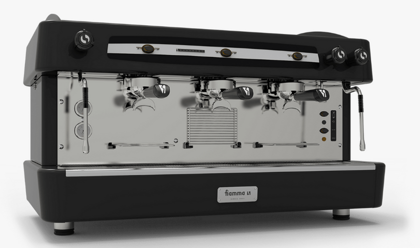 FIAMMA QUADRANT 3 Group Semi Automatic Espresso Machine.
