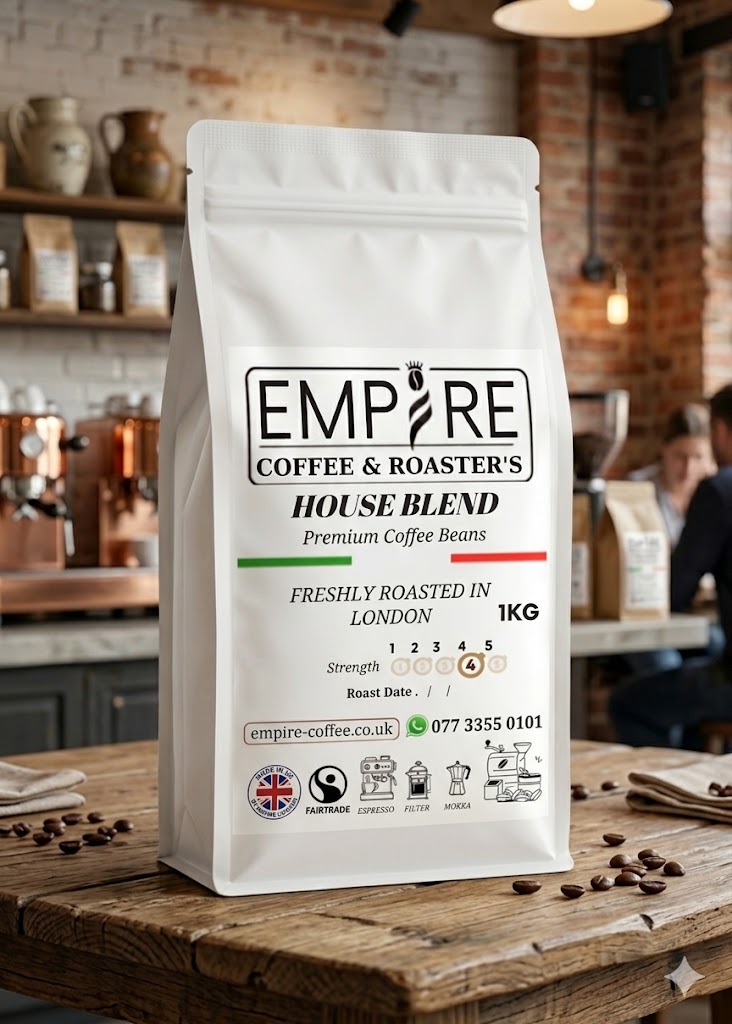 EMPIRE 1 kg Freshly Roasted House Blend Coffee Beans