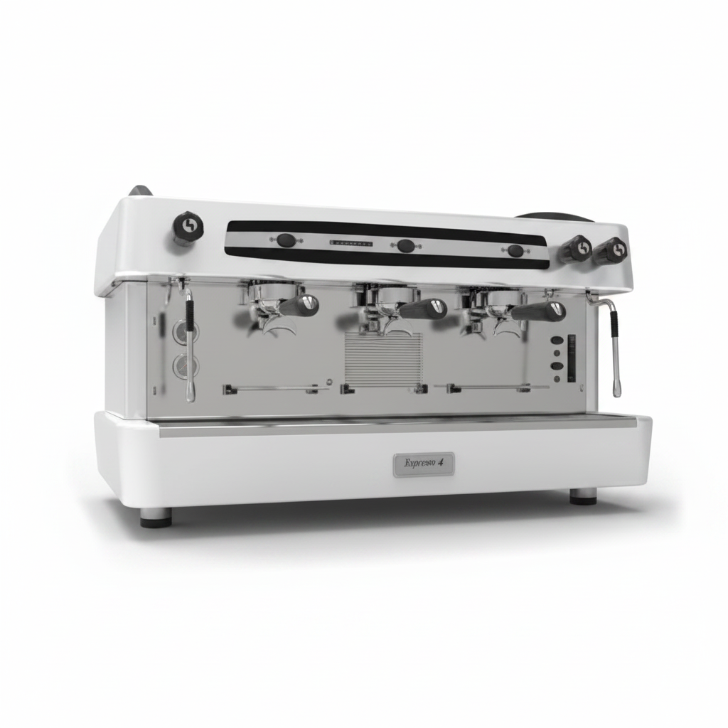 FIAMMA QUADRANT 3 Group Semi Automatic Espresso Machine.